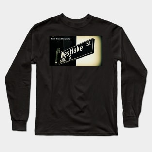 Westlake Street, Los Angeles, California by Mistah Wilson Long Sleeve T-Shirt